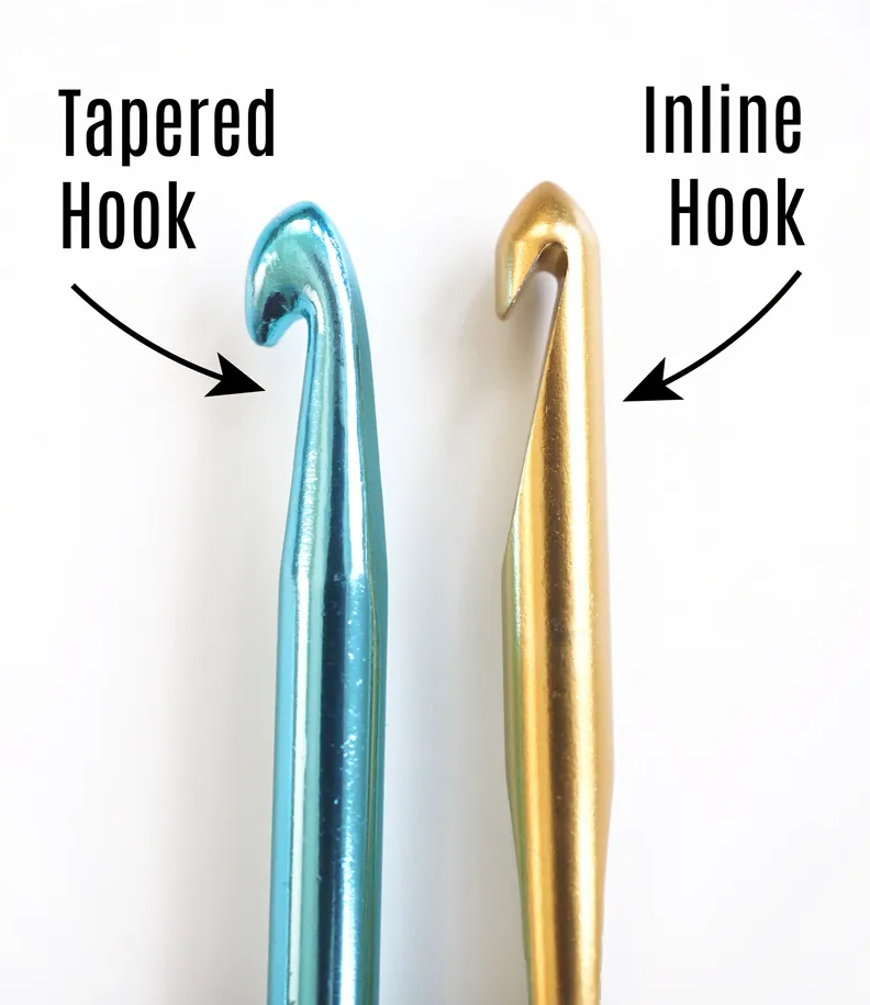 Inline vs Tapered Crochet Hook: Which is the Best Crochet Hook?