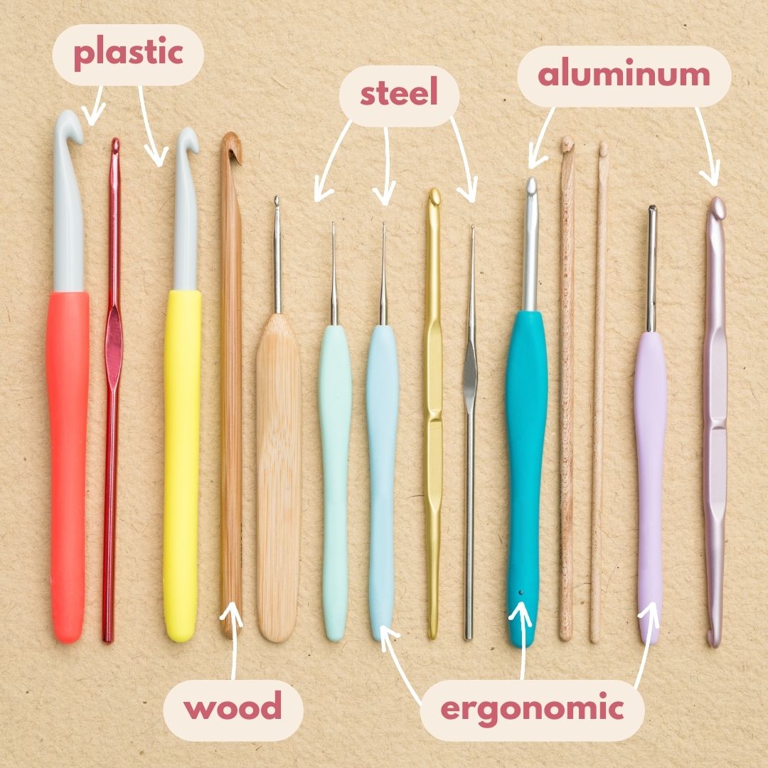 Crochet hooks - all sizes and materials – Creatures and Things