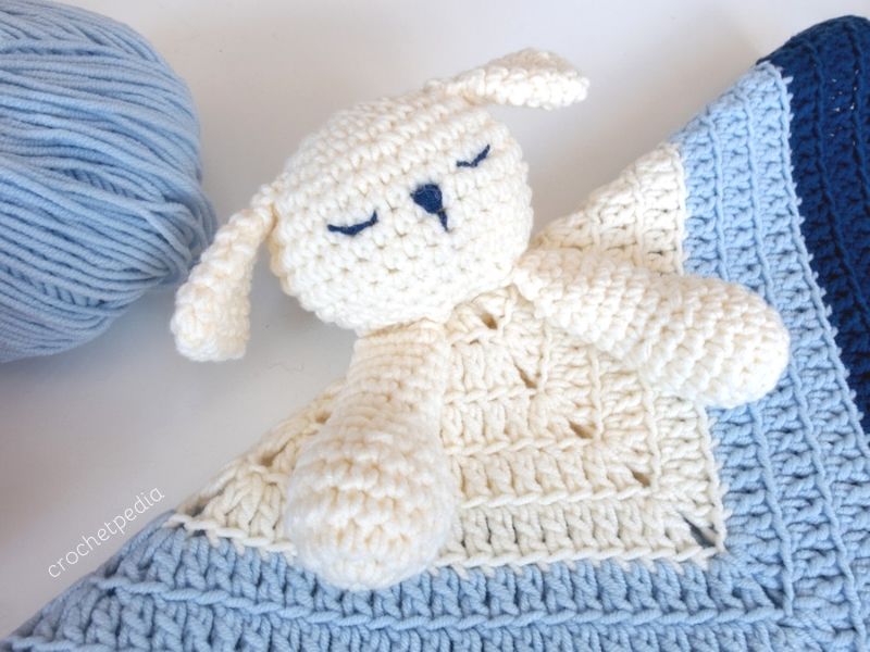 Puppy Baby Lovey Free Crochet Pattern Crochetpedia