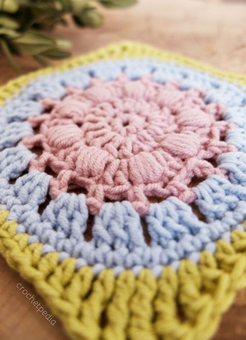 Calm Cove Square Free Crochet Pattern