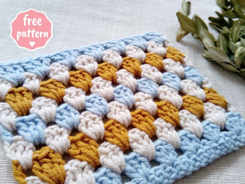 How To Crochet Granny Stripe Stitch