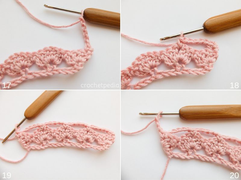 How to Crochet Shell Stitch (Step-by-Step Tutorial) - Sarah Maker