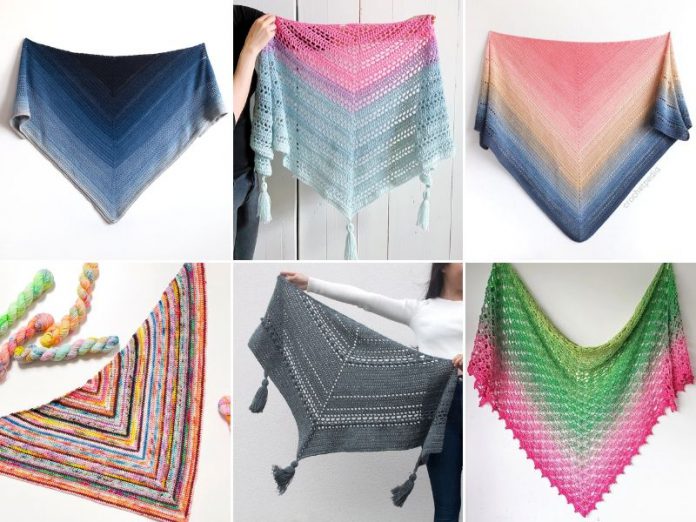 Easy Shawls For Beginners Free Crochet Patterns