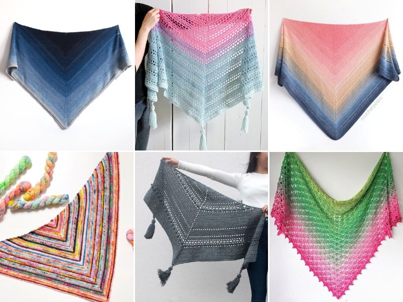 Easy crochet deals shawl