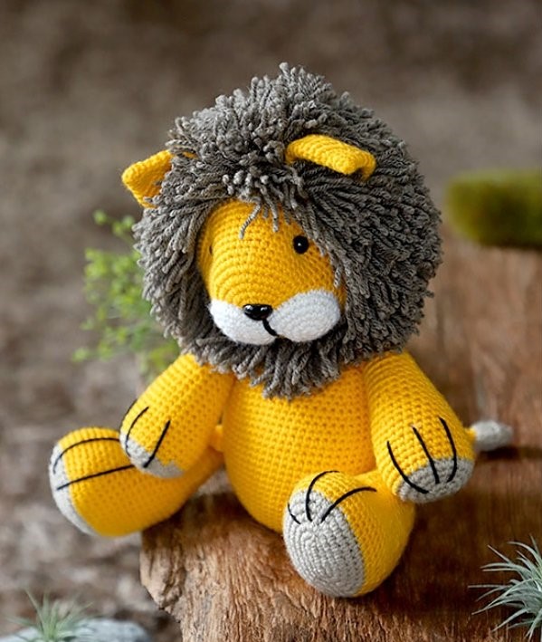 Leon Lion Amigurumi Free Crochet Pattern