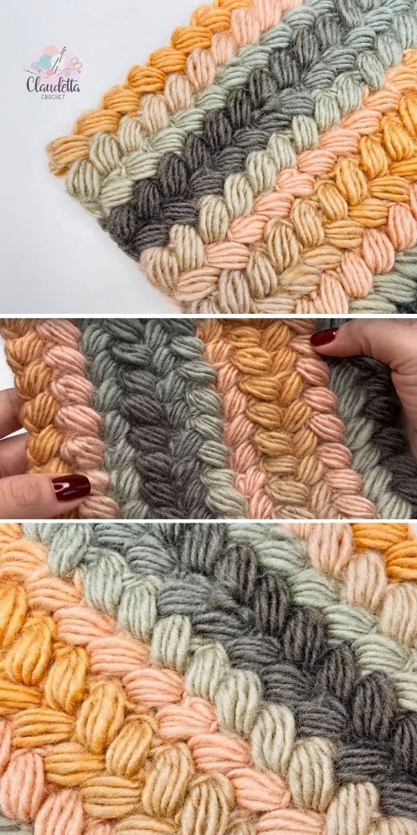 A Braided Crochet Stitch That Looks Like Knitting - Easy Video