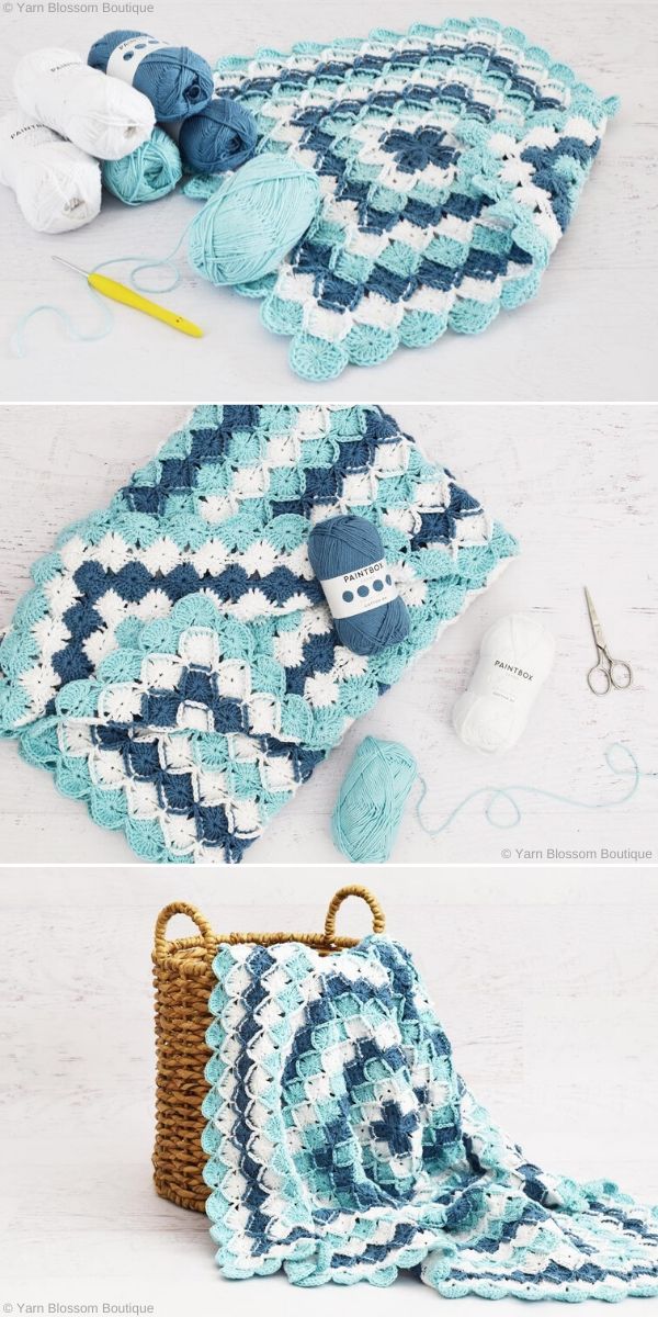 Bavarian stitch crochet discount blanket