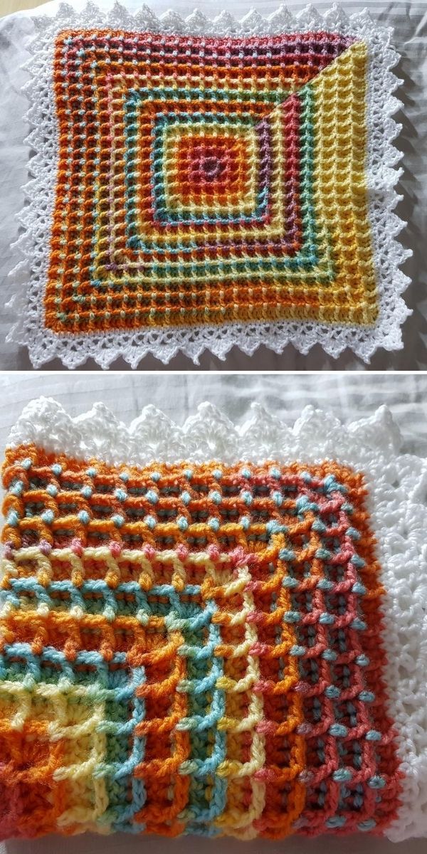 Waffle Stitch Crochet Patterns and Ideas | Crochetpedia