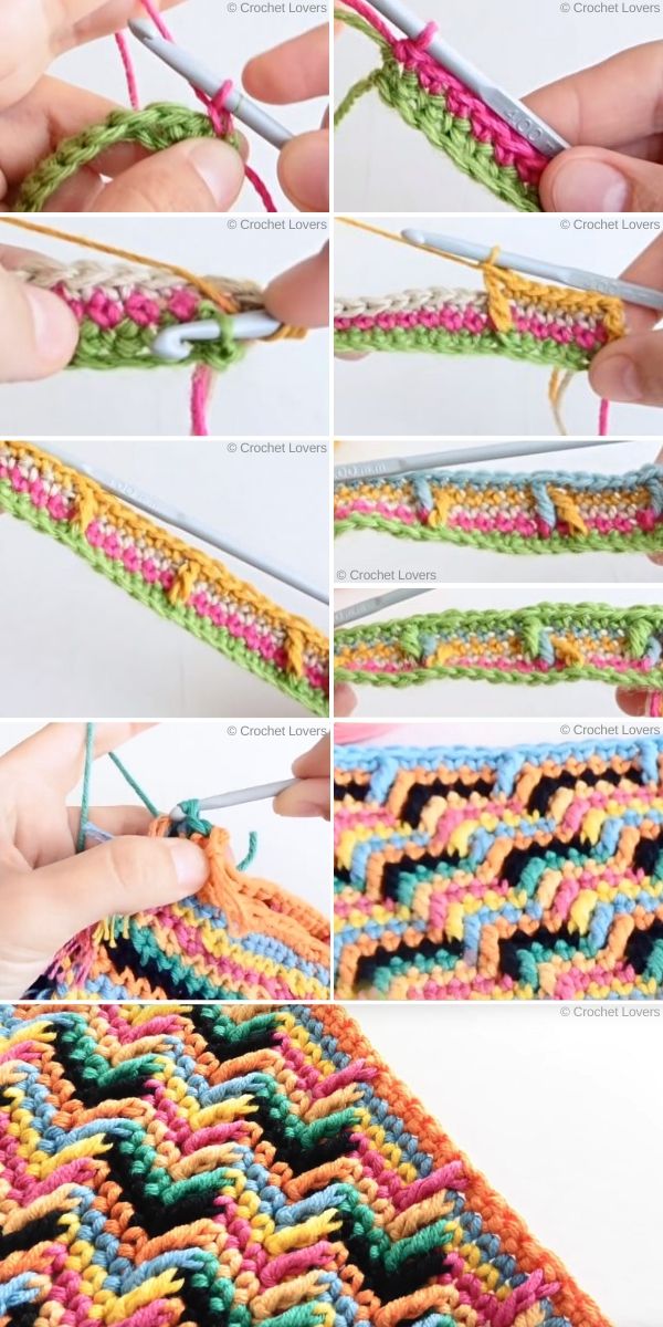 Apache Tears Crochet Stitch Tutorial by Crochet Lovers