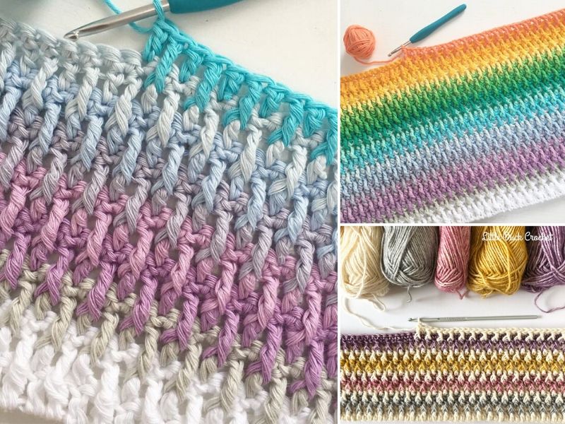 Easy Crochet Braided Stitch Ideas