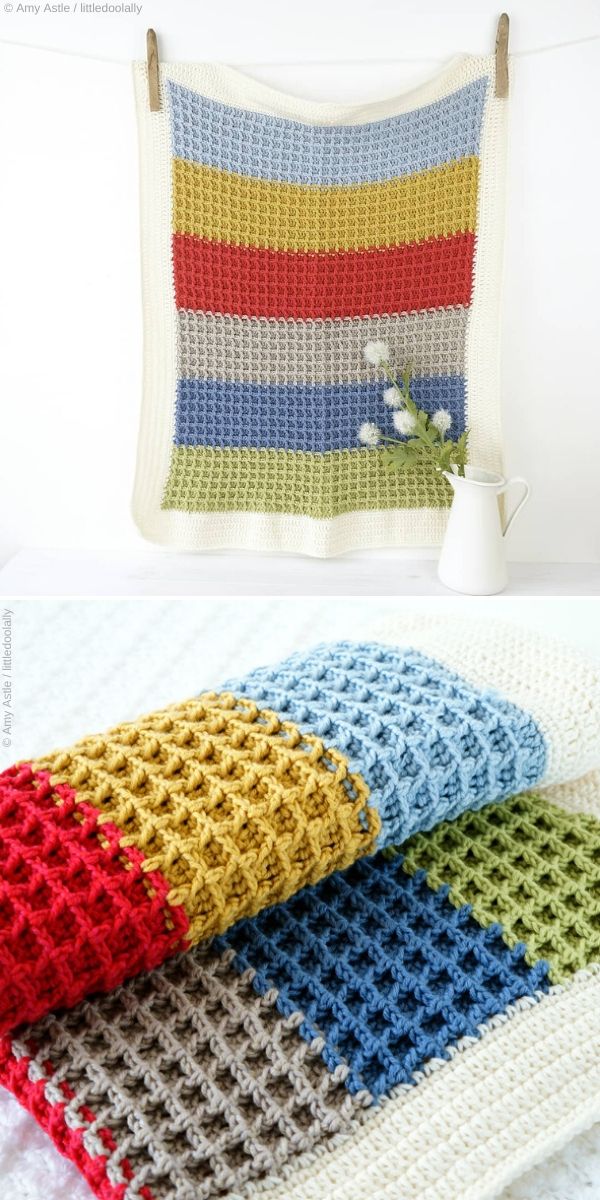 Waffle Stitch Crochet Patterns and Ideas Crochetpedia