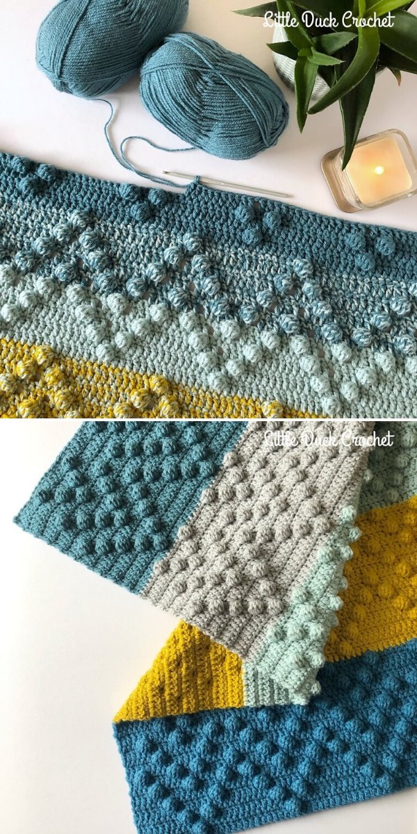 Bobble best sale stitch blanket