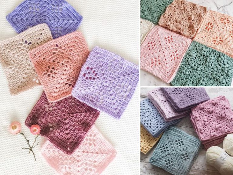 10 Best Ways to Join Crochet Squares