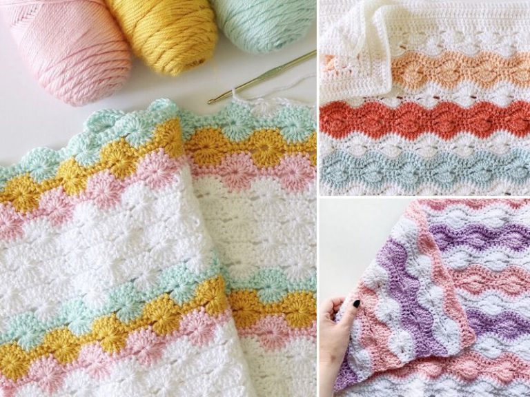 Easy V-Stitch Ideas - Free Patterns and Inspiration | Crochetpedia