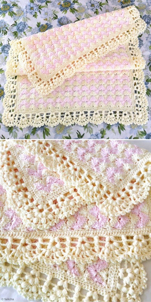 Catherine’s Wave Stitch Blanket by Failicha