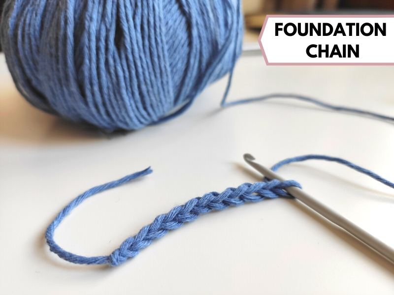 Foundation Chain - Article by Crochetpedia