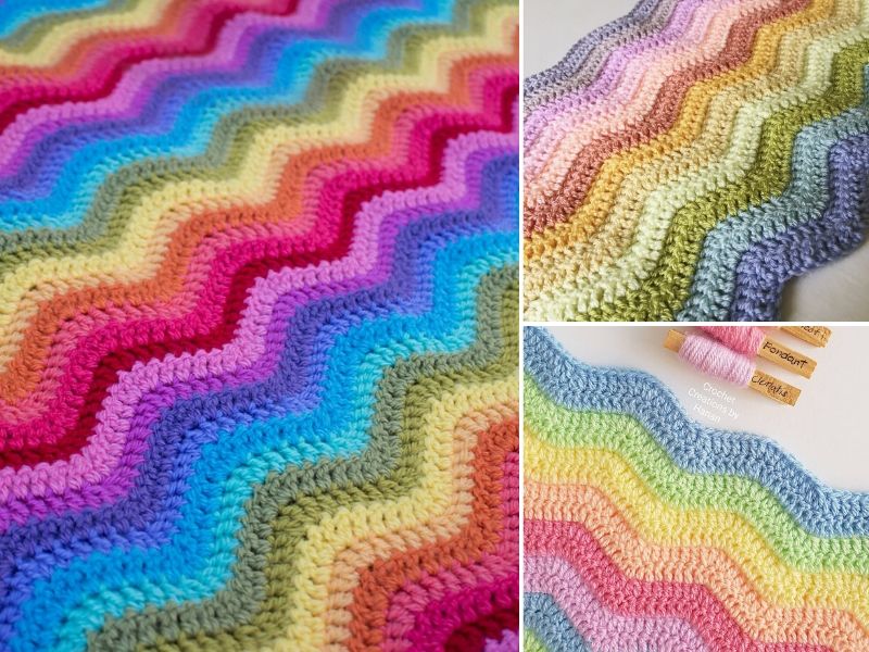 Ripple Stitch Crochet Ideas Free Patterns and Resources