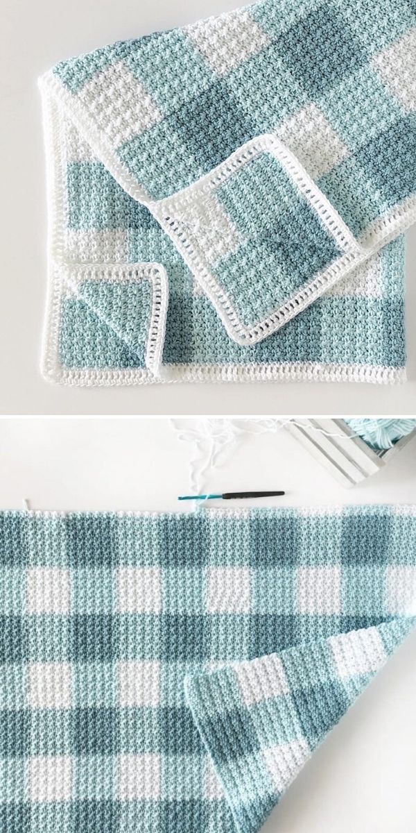 Classic Gingham Crochet