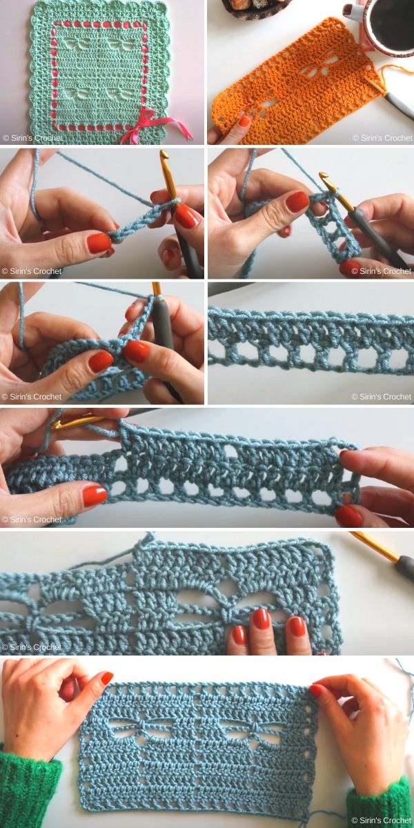 Dragonfly Stitch Tutorial by Sirin's Crochet