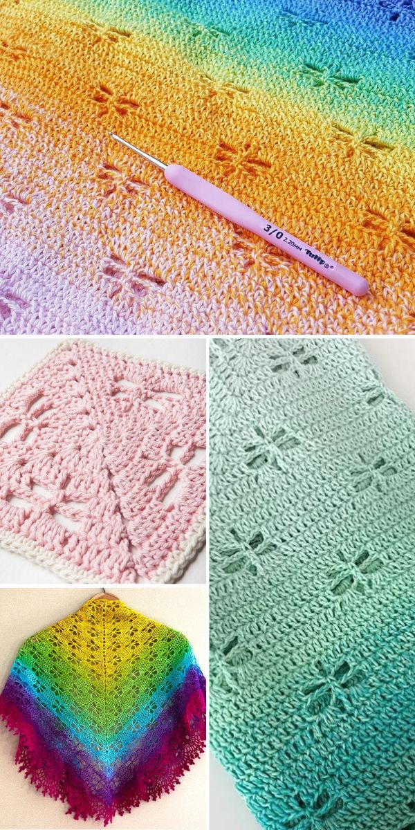 Ravelry: Butterfly Stitch Prayer Shawl pattern by njSharon AND DebiAdams