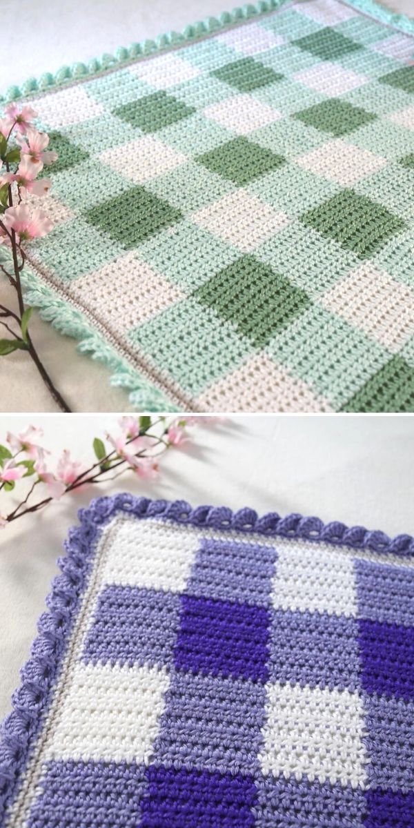 Classic Gingham Crochet