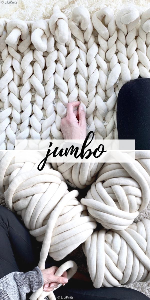 Jumbo weight yarn