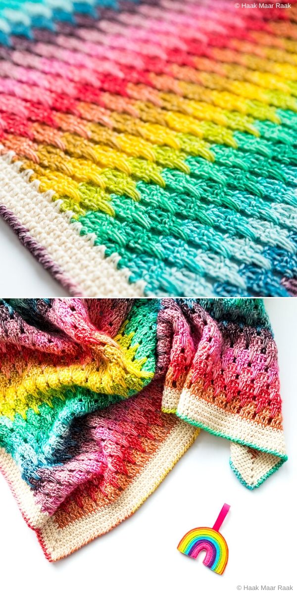 Little Larksfoot Rainbow Blanket