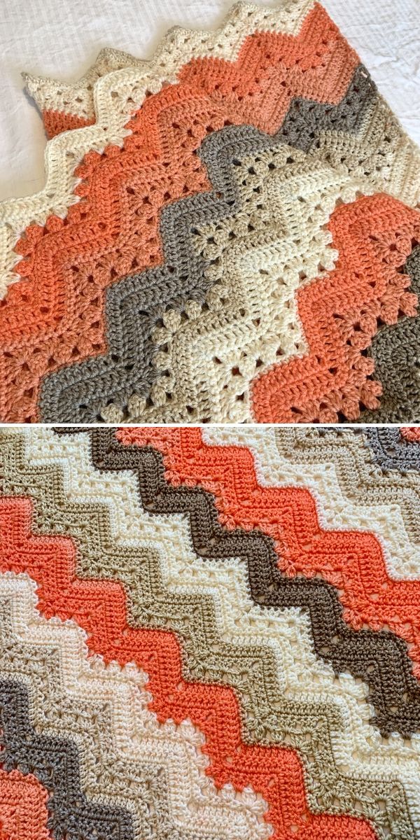 6 Day Kid Blanket - The Best Ideas and Free Pattern | Crochetpedia