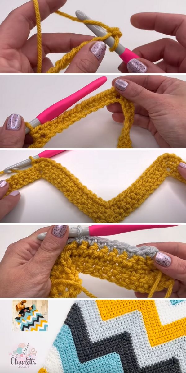 Chevron Stitch Crochet Tutorial