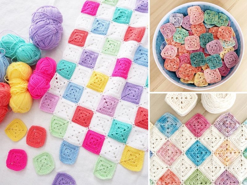 Battenberg Blanket Crochet Ideas