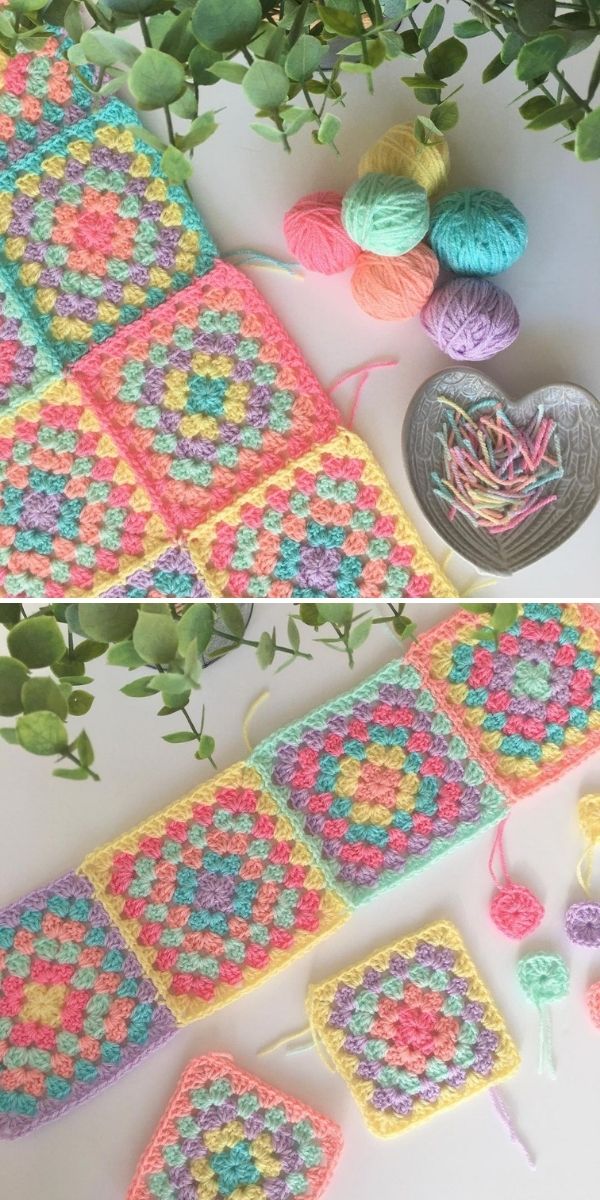 Crochet Granny Square - Free Patterns And Ideas 