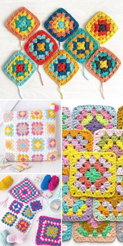 Crochet Granny Square - Free Patterns and Ideas | Crochetpedia