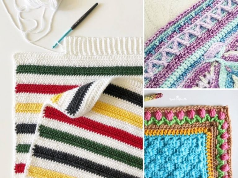 The Best Crochet Edging and Border Ideas