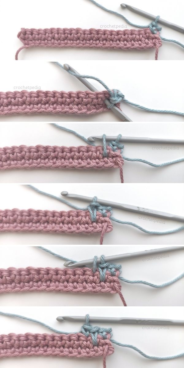 How to Crochet Spike Stitch tutorial 2