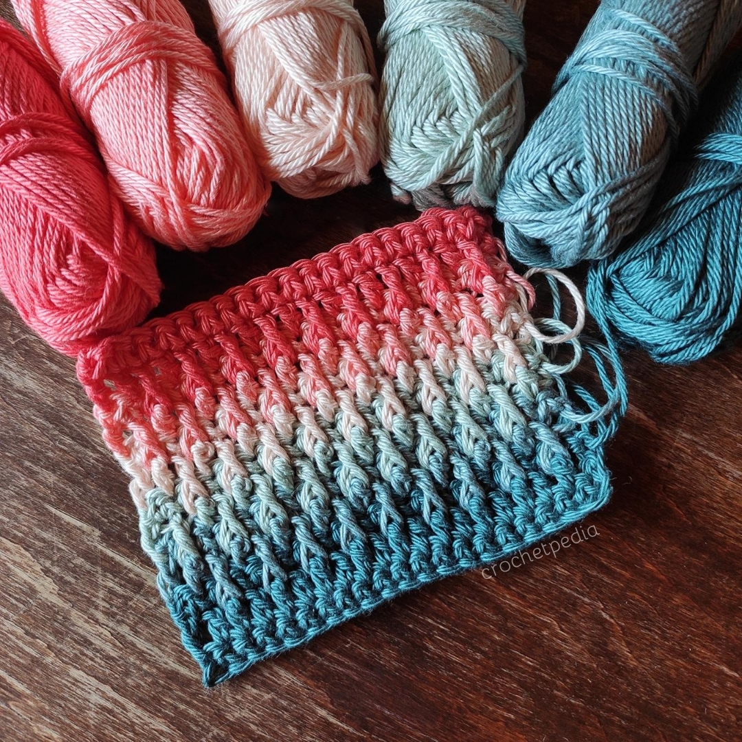 Alpine deals stitch crochet