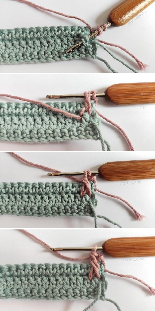 alpine stitch tutorial step 3