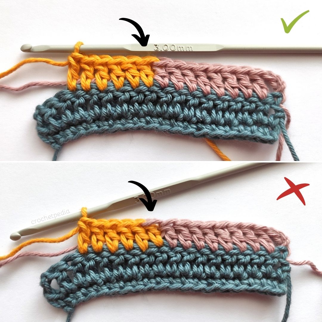 How to Change Colors in Crochet Step by Step Tutorial Crochetpedia