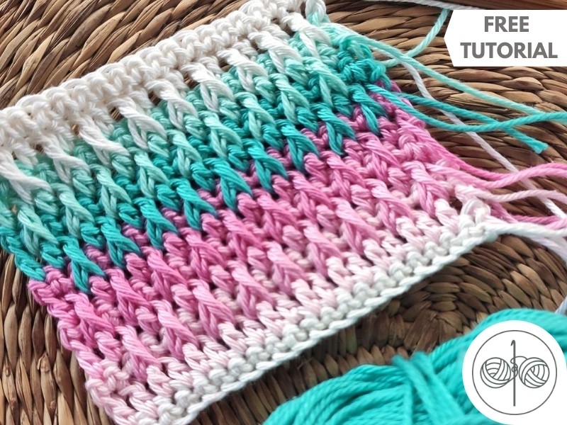 Crochet Covered Panty, Alphine Stitch