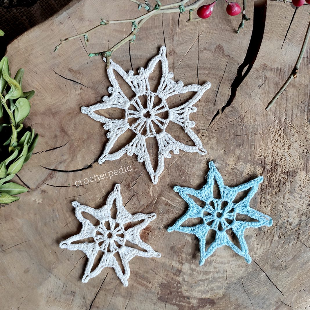 Easy Crochet Snowflakes Mini CAL Free Patterns! Crochetpedia