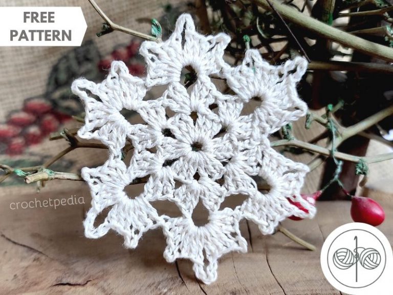 Crochet Snowflakes Mini CAL – Part 2 + Video!