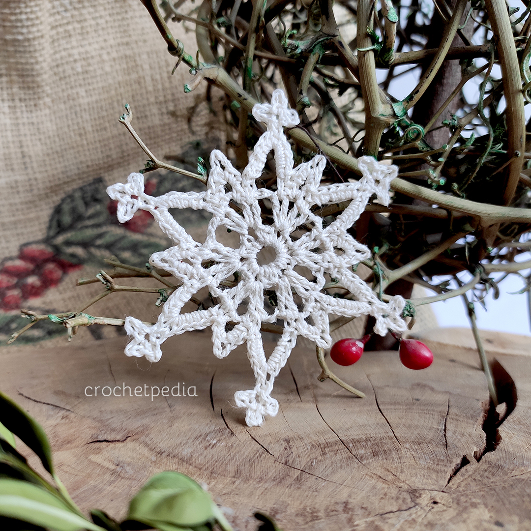 Mini Blocks MOKNIT Snowflakes G16 — Lissa Conley Designs