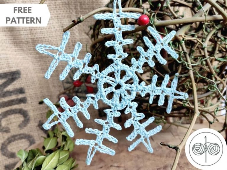 Crochet Snowflakes Mini CAL – Part 6 | Pattern + Video!