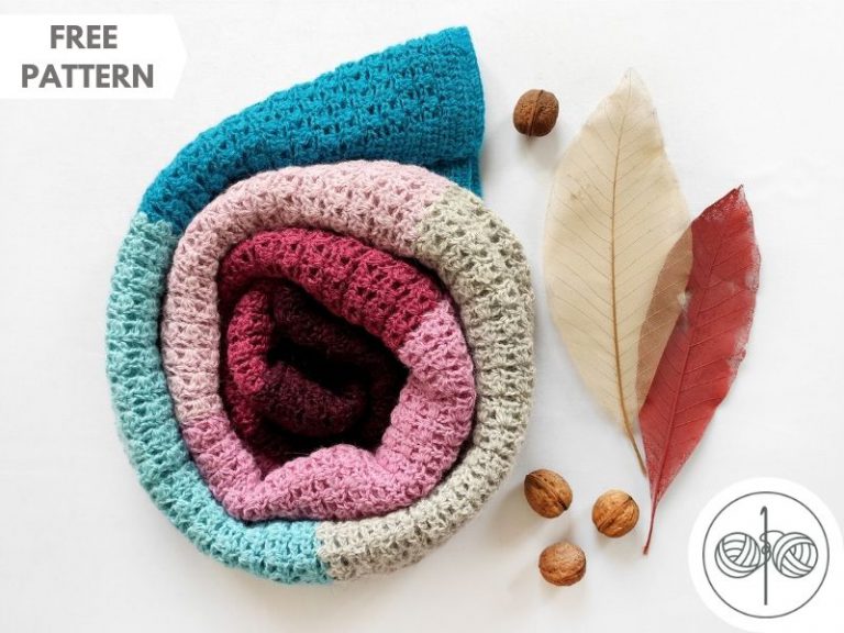 Seven Wonders Crochet Scarf – Free Crochet Pattern