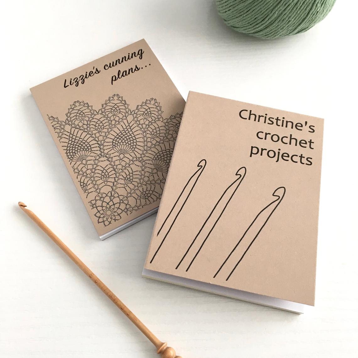 Crochet Journal: Crochet Project Planner & Organizer - Crocheting Log Book  - Knitting & Sewing Project Notebook - Crochet Gifts For Crocheters