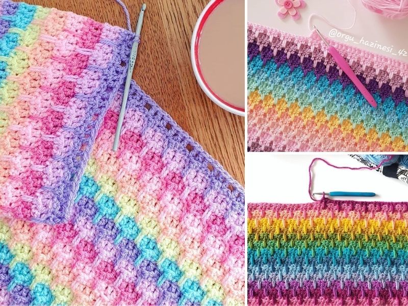 Larksfoot Stitch Crochet Ideas - Free Resources Inside! | Crochetpedia