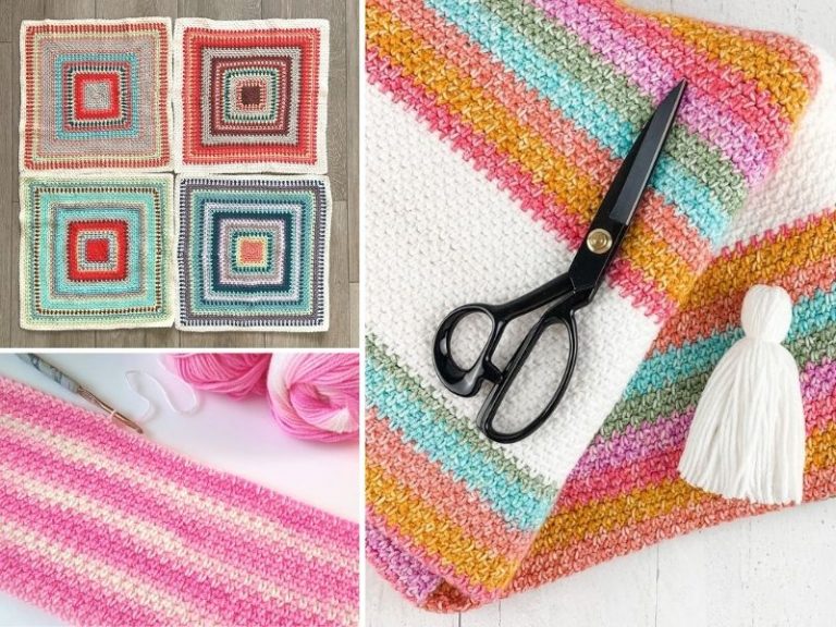Moss Stitch / Linen Stitch Crochet Ideas