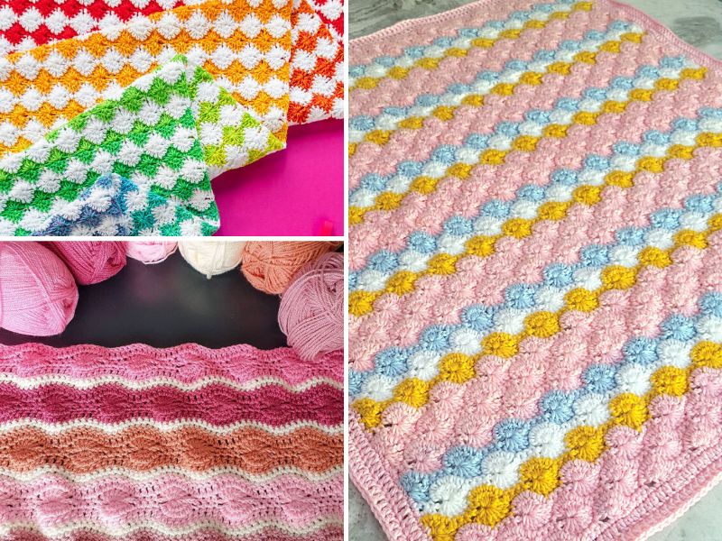 10 Crochet Catherine Wheel Stitch Patterns