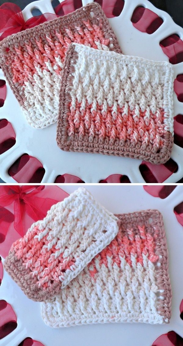 Quick Roundup - Easy Crochet Dishcloth Patterns