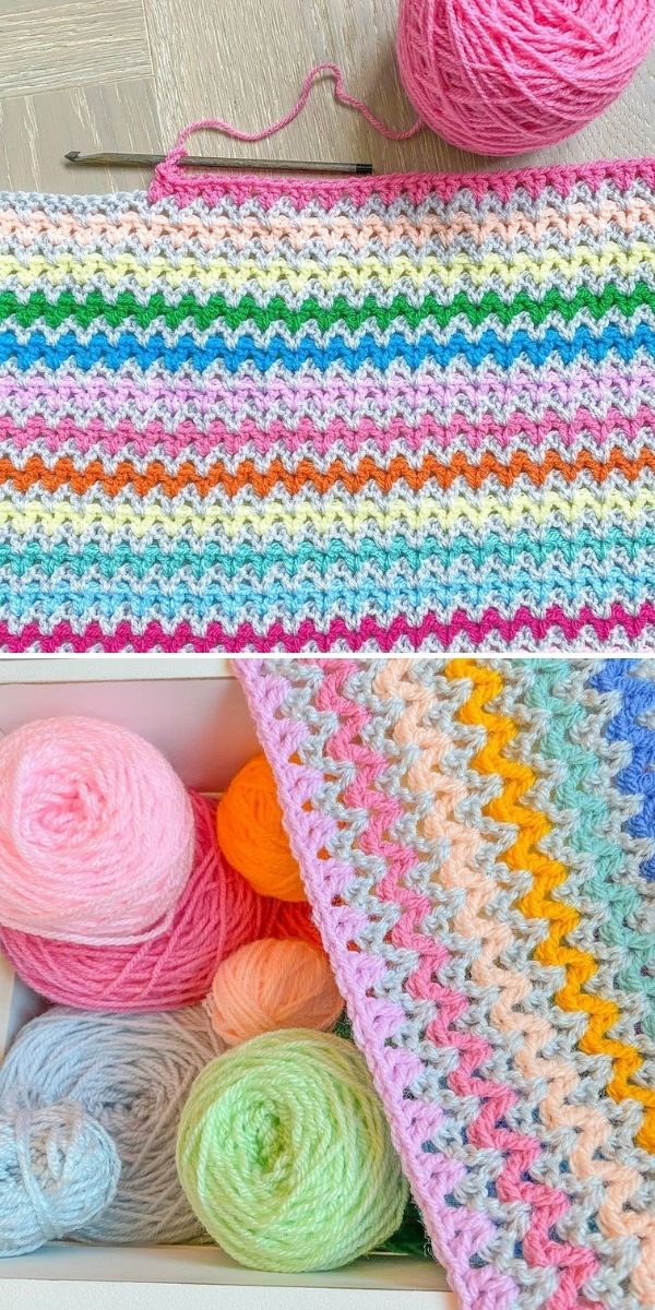 Easy V-stitch Ideas - Free Patterns And Inspiration 