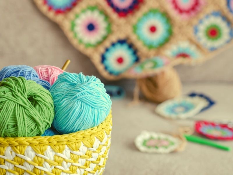Best Yarn for Crochet Blankets and top tips for making them